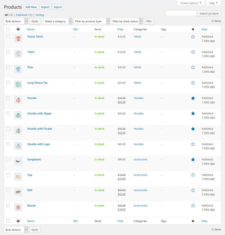 All Products Woocommerce Tutorial: A-Z Of Setting Up Online Store With Wordpress All Products Woocommerce Tutorial: A-Z Of Setting Up Online Store With Wordpress 7