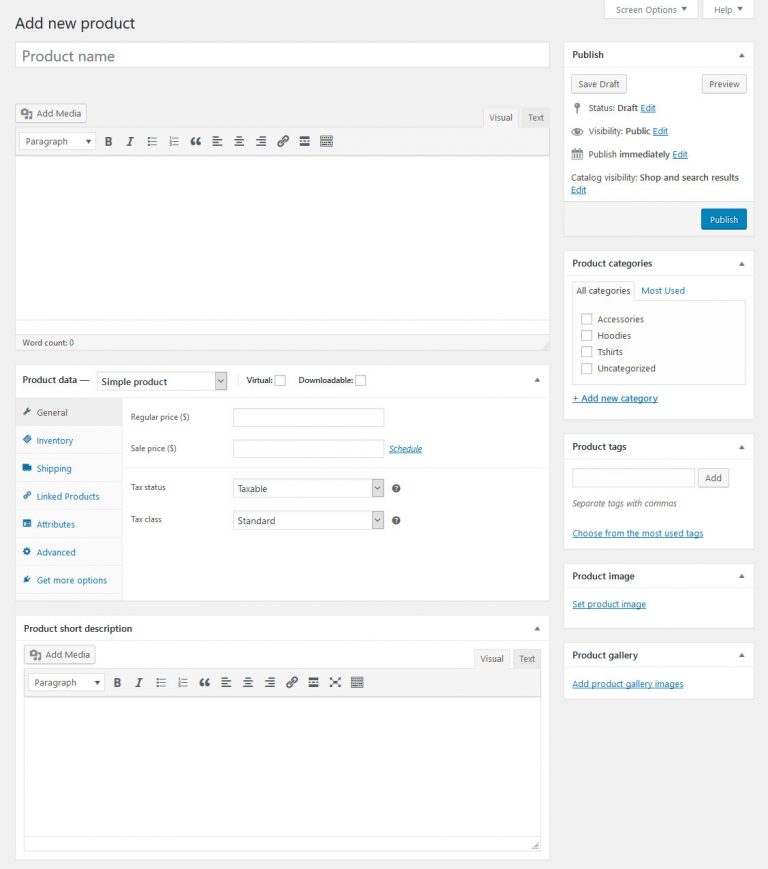 New Product Woocommerce Tutorial: A-Z Of Setting Up Online Store With Wordpress New Product Woocommerce Tutorial: A-Z Of Setting Up Online Store With Wordpress 4