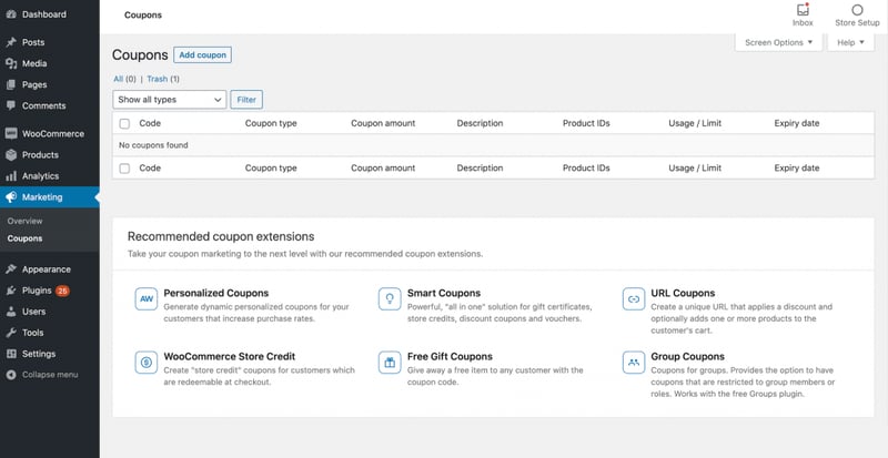 Woocommerce Create Coupon How To Create Coupon Codes In Woocommerce Woocommerce-Create-Coupon