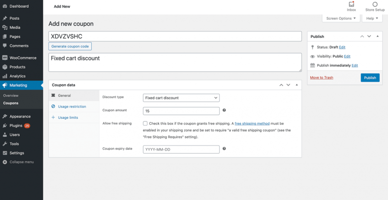 Woocommerce Cart Total How To Create Coupon Codes In Woocommerce Woocommerce-Cart-Total
